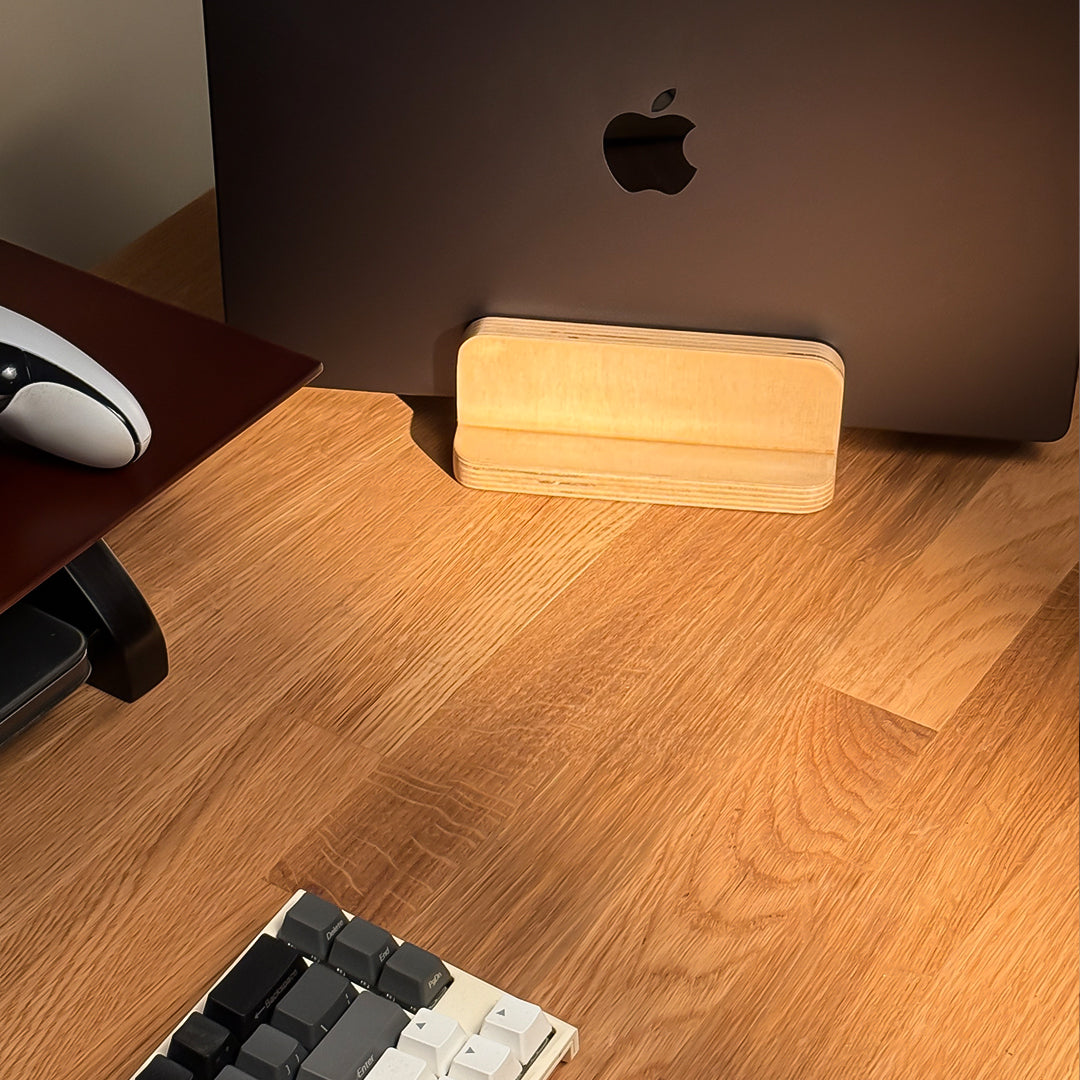 Wood MacBook Dock - Wooden